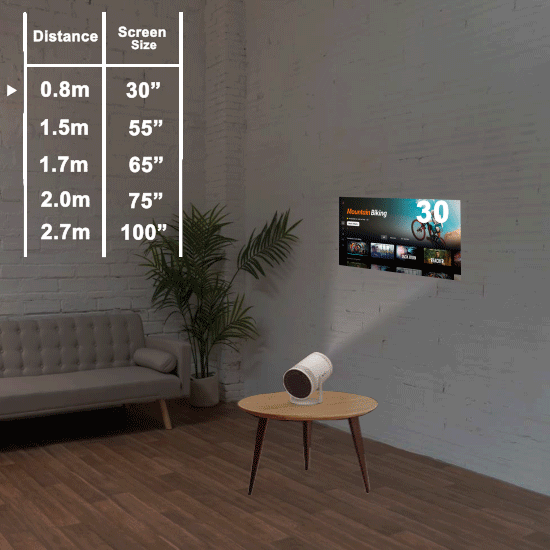 CineMaster Pro® - 4K Smart Projektor