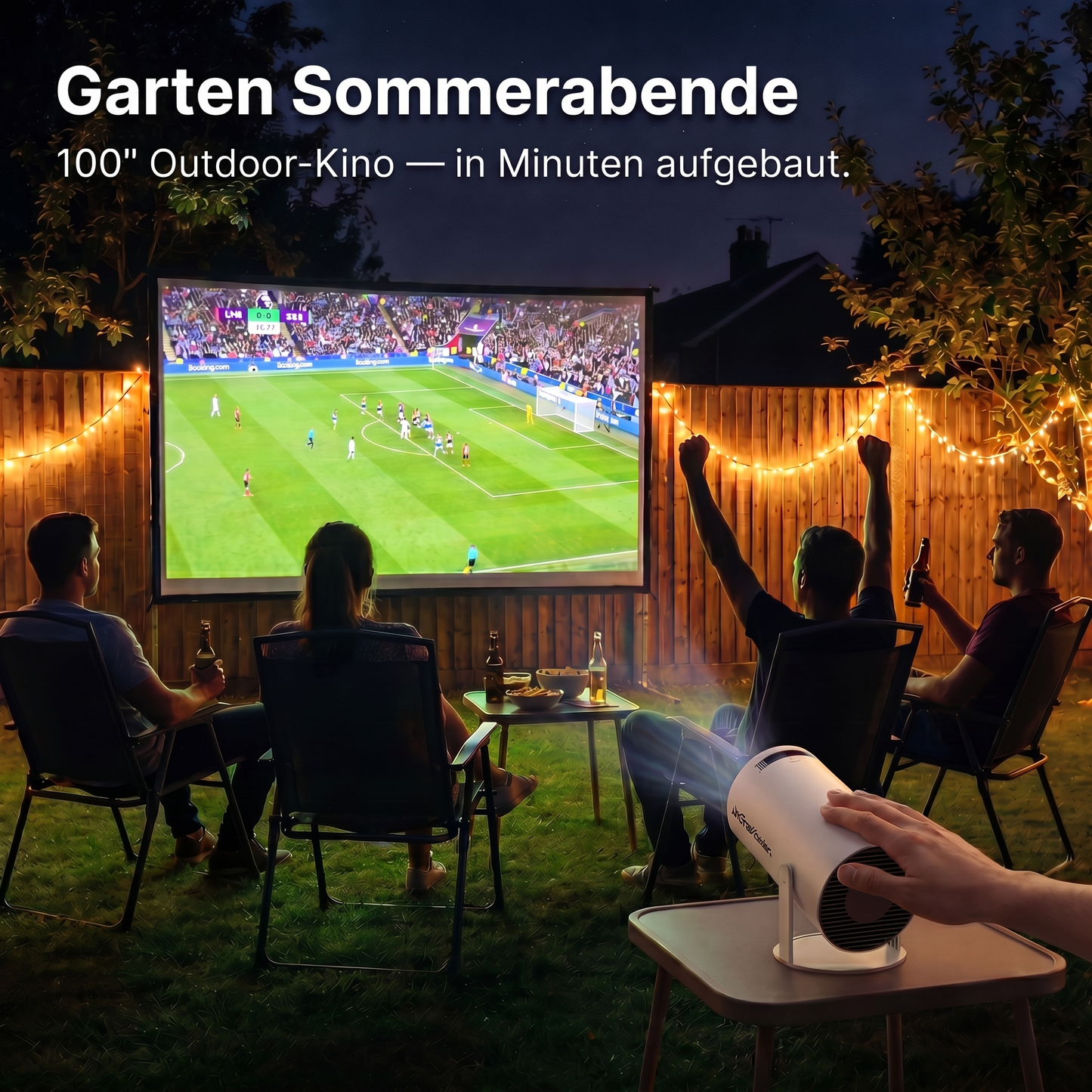 CineMaster Pro® - 4K Smart Projektor